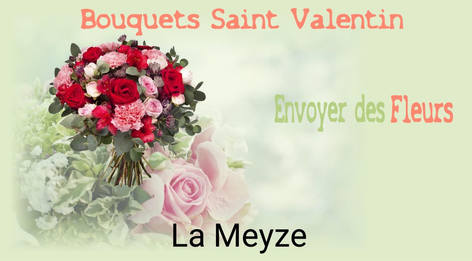Roses de Saint-Valentin livrées à La Meyze